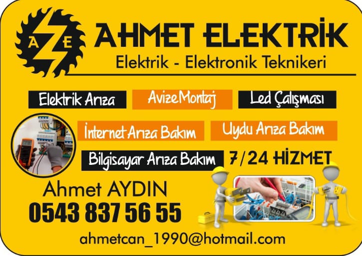 Ahmet Aydın Kartvizit